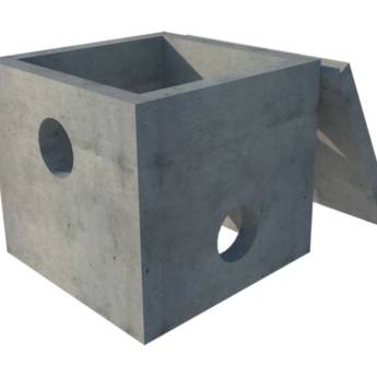Comprar o produto de Caixas de Concreto - Vários Tamanhos em Bauru em Concretos em Bauru, SP por Solutudo