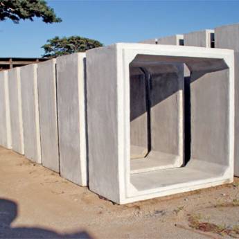 Comprar o produto de Aduelas ou galerias celulares de Concreto em Bauru em Concretos em Bauru, SP por Solutudo