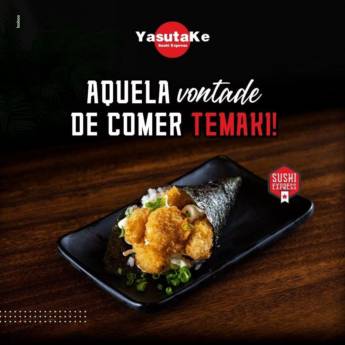 Comprar o produto de Temaki em Restaurantes Japoneses em Botucatu, SP por Solutudo