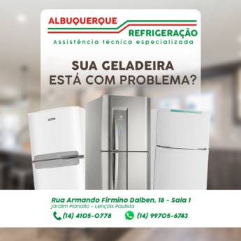 Comprar o produto de Conserto de Geladeira em Refrigeração - Assistência Técnica em Lençóis Paulista, SP por Solutudo