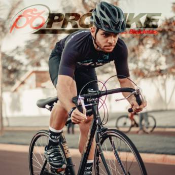 Comprar produto Camisa Masculina Sense Active Pta/azl e Bermuda Ciclismo High One Performance Preta em Camisetas e Camisas pela empresa Pró Bike Casa das Bicicletas em Dourados, MS