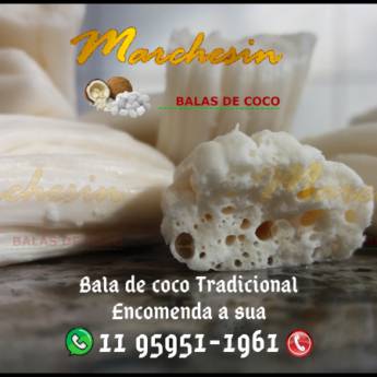 Comprar o produto de Bala de Coco Tradicional em Bala de Coco em Jundiaí, SP por Solutudo