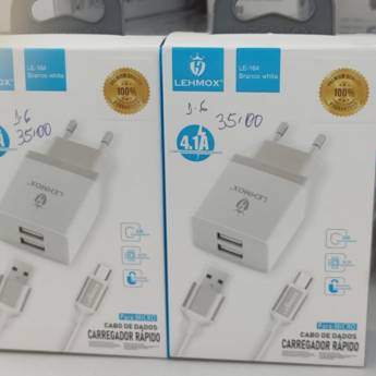 Comprar o produto de Carregador rápido 4.1a V8 em Acessórios para Celulares em Mineiros, GO por Solutudo