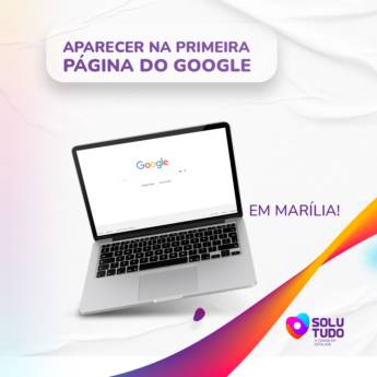 Comprar o produto de Aparecer na primeira página do Google em Agências de Marketing em Marília, SP por Solutudo