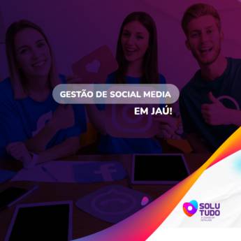 Comprar o produto de Gestão de social media  em Gerenciamento de Redes Sociais em Jaú, SP por Solutudo