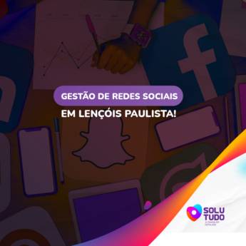 Comprar o produto de Gestão de redes sociais em Gerenciamento de Redes Sociais em Lençóis Paulista, SP por Solutudo