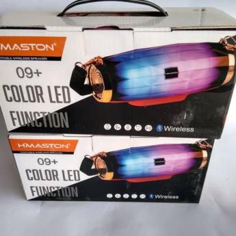 Comprar o produto de Caixa de Som Bluetooth com Led em Caixas de Som em Itupeva, SP por Solutudo