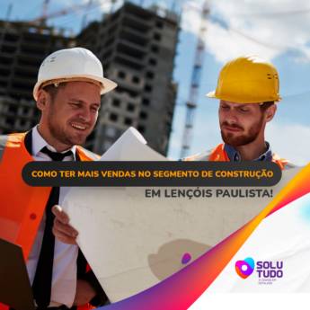 Comprar o produto de Como ter mais vendas no segmento de Construção em Construção pela empresa Solutudo Lençóis Paulista em Lençóis Paulista, SP por Solutudo