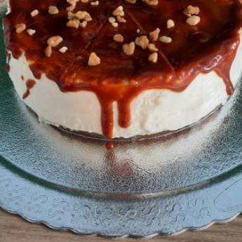 Comprar o produto de Cheesecake com caramelo em Doces e Sobremesas em Jundiaí, SP por Solutudo