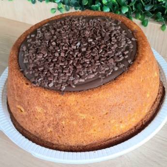 Comprar o produto de Bolo Piscininha de cenoura em Doces e Sobremesas em Jundiaí, SP por Solutudo