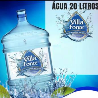 Comprar o produto de Água mineral 20L Villa Fonte em Água e Gelo em Assis, SP por Solutudo
