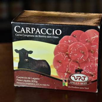 Comprar o produto de Carpaccio - Angus VPJ Beef em Carnes em Mineiros, GO por Solutudo