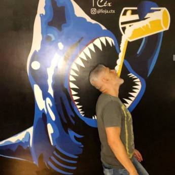 Comprar o produto de Papel de parede autocolante personalizado em Papel de Parede em São Paulo, SP por Solutudo