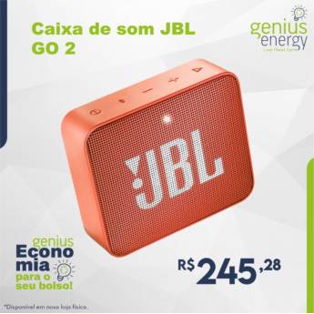Comprar o produto de Caixa De Som JBL GO 2 em Caixas de Som em Londrina, PR por Solutudo