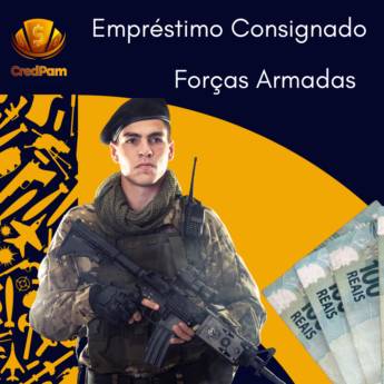 Comprar o produto de EMPRÉSTIMO CONSIGNADO PARA FORÇAS ARMADAS em Financeiras em Marília, SP por Solutudo