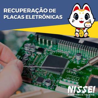 Comprar o produto de Recuperação de placas eletrônicas em Assistência Técnica para Eletrônicos - Eletrodomésticos em Curitiba, PR por Solutudo