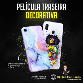 Comprar o produto de Pelicula traseira decorativa em Películas Protetoras em Joinville, SC por Solutudo