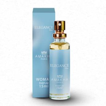 Comprar o produto de Perfume Feminino Elegance Blue - 15ml Amakha Paris em Perfumes de Bolso Femininos em Bauru, SP por Solutudo