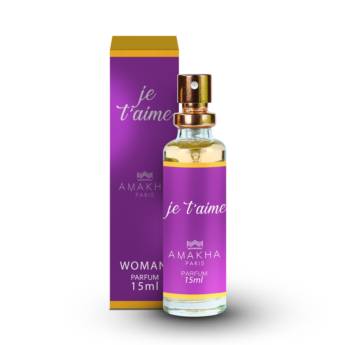 Comprar o produto de Perfume Feminino Je T'Aime - 15ml Amakha Paris em Perfumes de Bolso Femininos em Bauru, SP por Solutudo