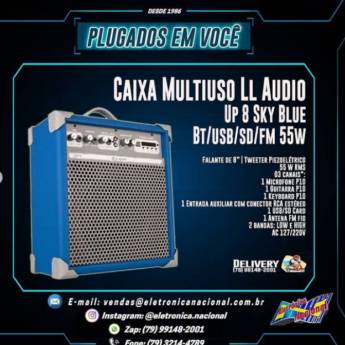 Comprar o produto de Caixa multiuso LL Audio em Caixas de Som em Aracaju, SE por Solutudo