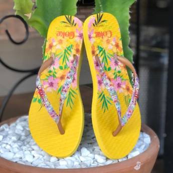 Comprar o produto de Chinelo feminino Coca-Cola em Sandálias e Chinelos em Aracaju, SE por Solutudo