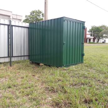 Comprar o produto de Aluguel de Containers para Obras e Construções - Praticidade e Segurança em Riviera de Santa Cristina XIII/SP em Tapumes em Riviera de Santa Cristina I, SP por Solutudo