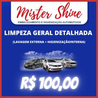 Comprar o produto de LAVA RÁPIDO LIMPEZA COMPLETA em Lava - Rápido - Estética Automotiva em Botucatu, SP por Solutudo