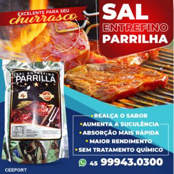 Comprar o produto de Sal Entrefino Parrilha em Condimento em Foz do Iguaçu, PR por Solutudo