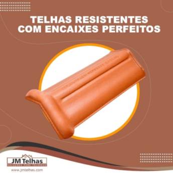 Comprar o produto de Telhas resistentes com encaixes perfeito em Telhas pela empresa JM Telhas e Soluções para Telhados em Aracaju, SE por Solutudo