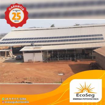 Comprar produto Manutenção de energia solar em Energia Solar pela empresa Ecoseg Energia e Segurança em Uberlândia, MG