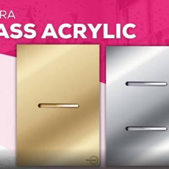 Comprar o produto de Tomadas e Interruptores Glass Acrylic em Tomadas e Interruptores em Cascavel, PR por Solutudo