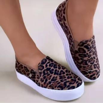 Comprar o produto de Slipper Animal print em Calçados Femininos em Mineiros, GO por Solutudo