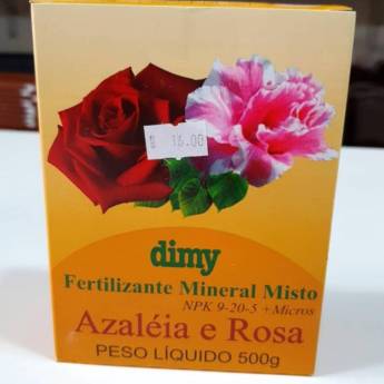 Comprar o produto de Fertilizante mineral misto para azaléia e rosas em Fertilizante em Mineiros, GO por Solutudo