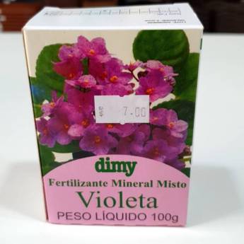 Comprar o produto de Fertilizante mineral misto para violetas em Fertilizante em Mineiros, GO por Solutudo