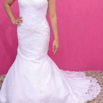 Comprar o produto de Vestido de noiva Calda de sereia em Noivas em Bauru, SP por Solutudo