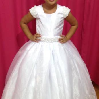Comprar o produto de Vestido Daminha de Honra saia princesa Bauru em Vestidos de Daminha em Bauru, SP por Solutudo