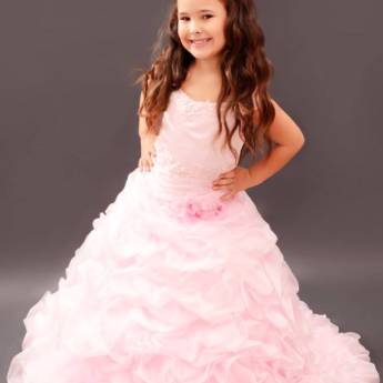 Comprar o produto de Vestido daminha de honra Rose Bauru em Vestidos de Daminha em Bauru, SP por Solutudo