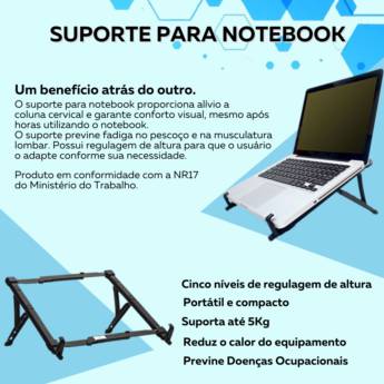 Comprar o produto de Suporte para notebook em Informática em Santo André, SP por Solutudo