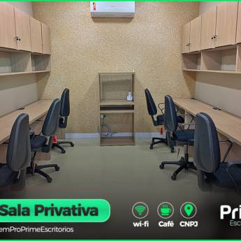Comprar produto Salas Privativas em Escritório Virtual pela empresa Prime Escritórios em Aracaju, SE