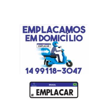Comprar o produto de Emplacamento de carro em Placas para Veículos em Jaú, SP por Solutudo