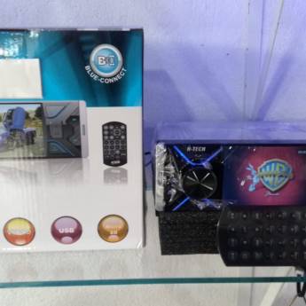 Comprar o produto de Rádio multimídia MP5 1 Din com espelhamento em Som - Acessórios em Mauá, SP por Solutudo