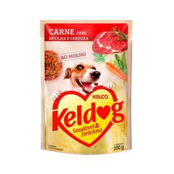 Comprar o produto de Sachê KelDog Sabor Carne, Ervilha e Cenoura em Artigos Pets em Divinópolis, MG por Solutudo