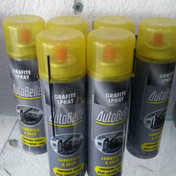 Comprar o produto de Spray grafite para lubrificação de vidro em Som - Acessórios em Mauá, SP por Solutudo