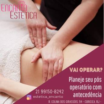 Comprar o produto de  Pós Cirúrgico: Cuidados Essenciais para a Recuperação no Rio de Janeiro/RJ em Cuidados Estéticos pela empresa Encanto Estética em Rio de Janeiro, RJ por Solutudo