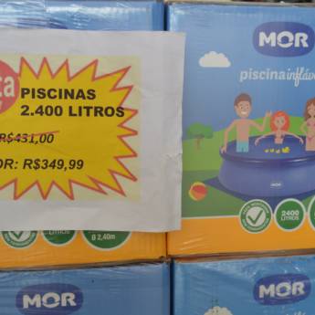 Comprar produto Piscina inflável 2,400 litros em Piscinas e Infláveis pela empresa Mundo das Utilidades em Mineiros, GO