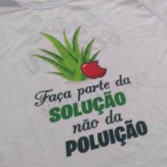 Comprar o produto de Camisetas personalizadas em Confecções de Roupas em Lençóis Paulista, SP por Solutudo