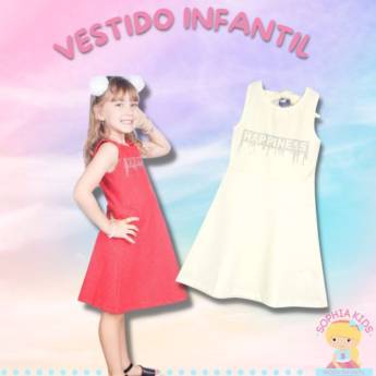 Comprar o produto de Vestido infantil Bauru em Vestidos em Bauru, SP por Solutudo