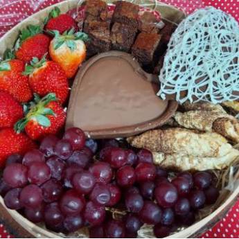 Comprar o produto de Cesta Fondue em Cestas em Jundiaí, SP por Solutudo