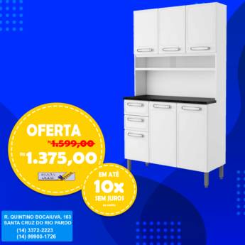 Comprar o produto de Armário de Cozinha Bertolini - Mês de Ofertas em Móveis em Santa Cruz do Rio Pardo, SP por Solutudo
