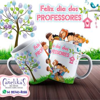 Comprar o produto de Canecas Personalizadas Dia dos Professores em Canecas Personalizadas em Lençóis Paulista, SP por Solutudo